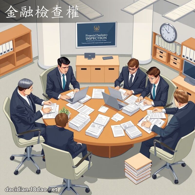 金融檢查權 - 國語大辭典配圖