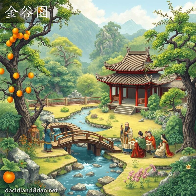 金谷園 - 國語大辭典配圖