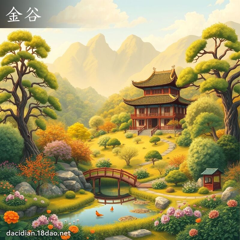 金谷 - 國語大辭典配圖