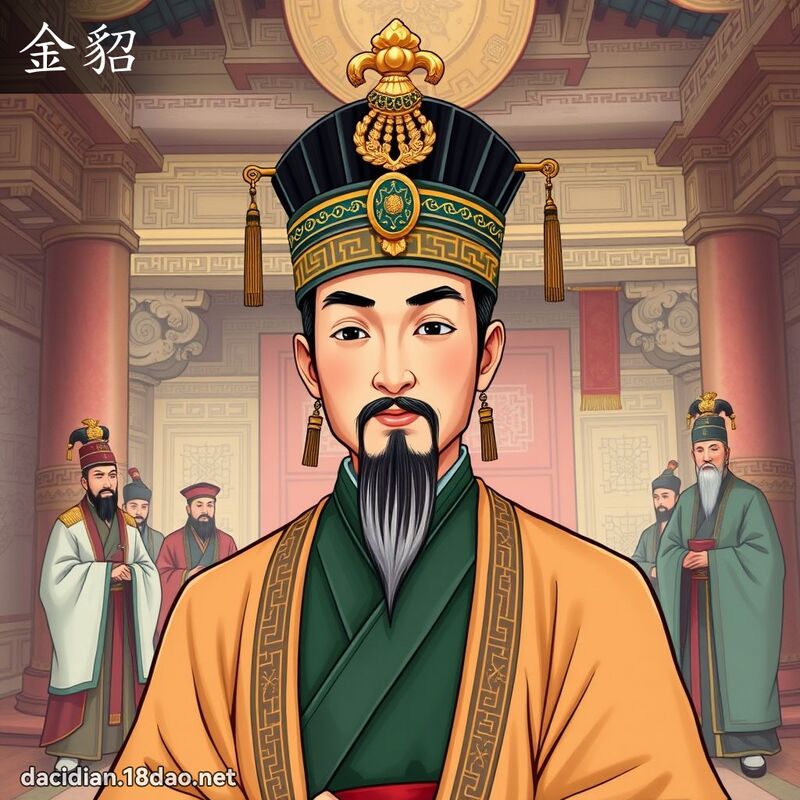 金貂 - 国语大辞典配图