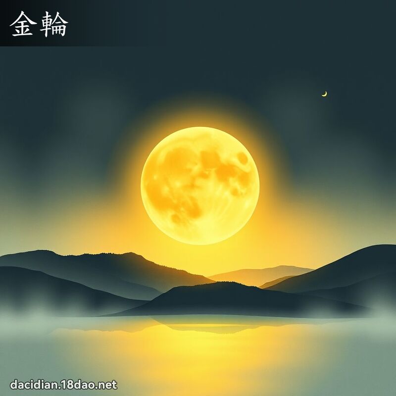 金輪 - 國語大辭典配圖