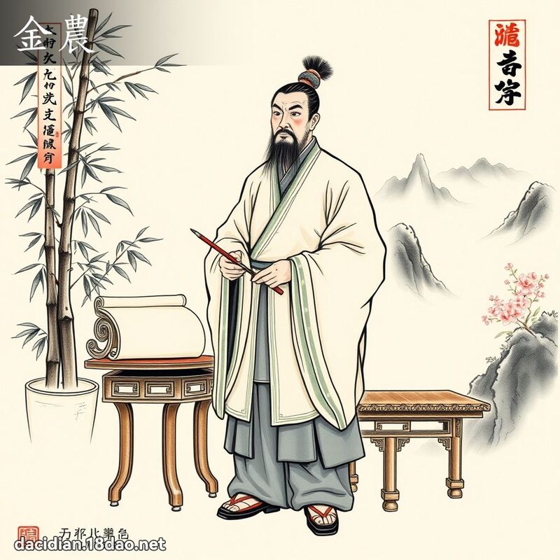 金农 - 国语大辞典配图