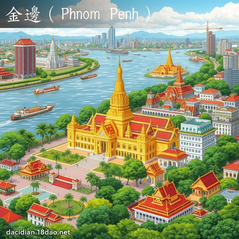 金邊（Phnom Penh） - 國語大辭典配圖
