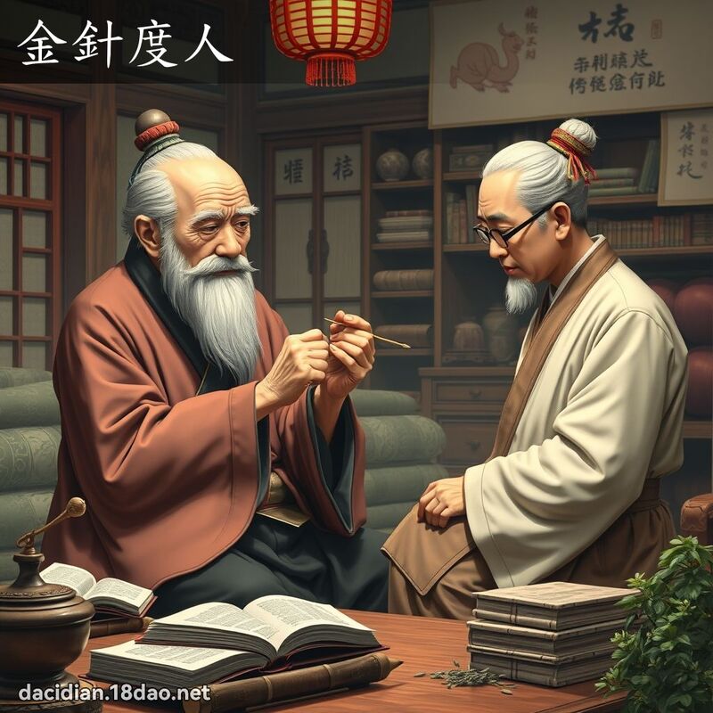 金針度人 - 國語大辭典配圖
