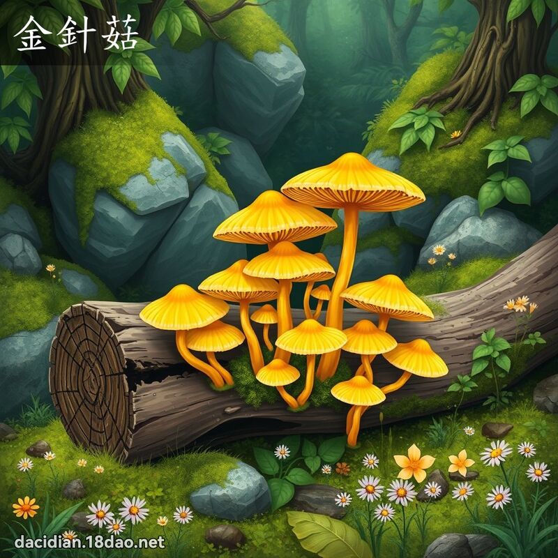 金针菇 - 国语大辞典配图