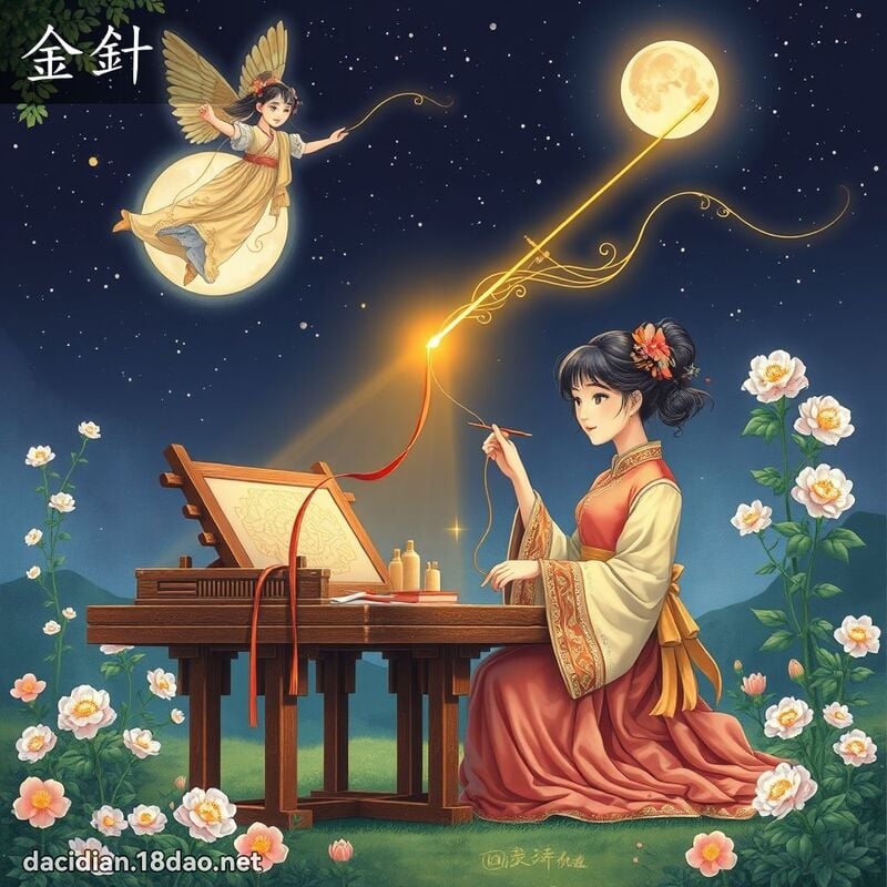金针 - 国语大辞典配图