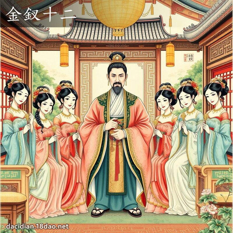 金釵十二 - 國語大辭典配圖