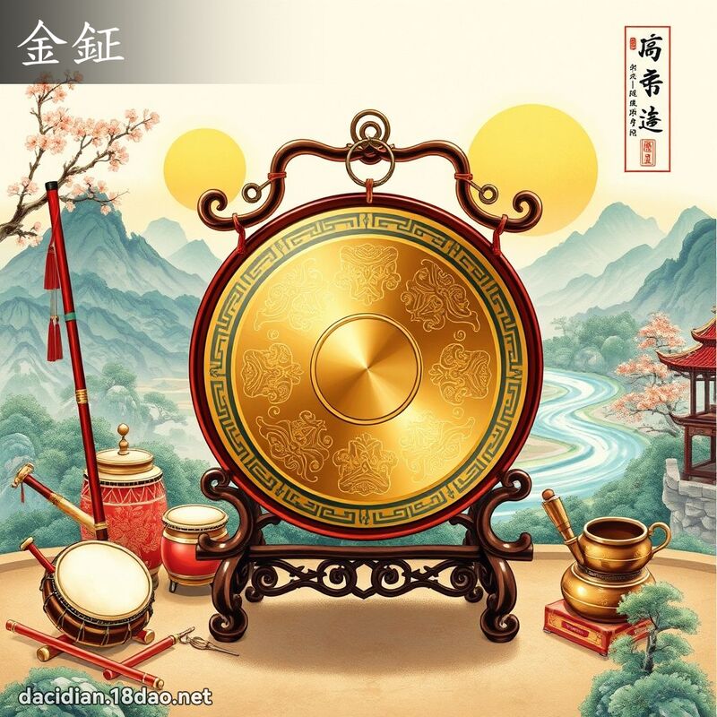 金鉦 - 國語大辭典配圖