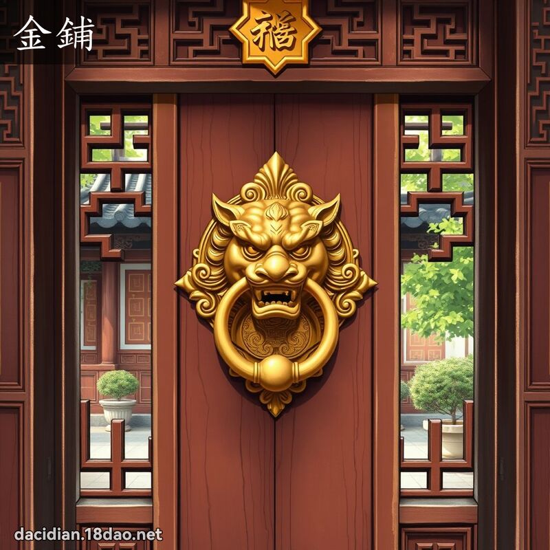 金铺 - 国语大辞典配图