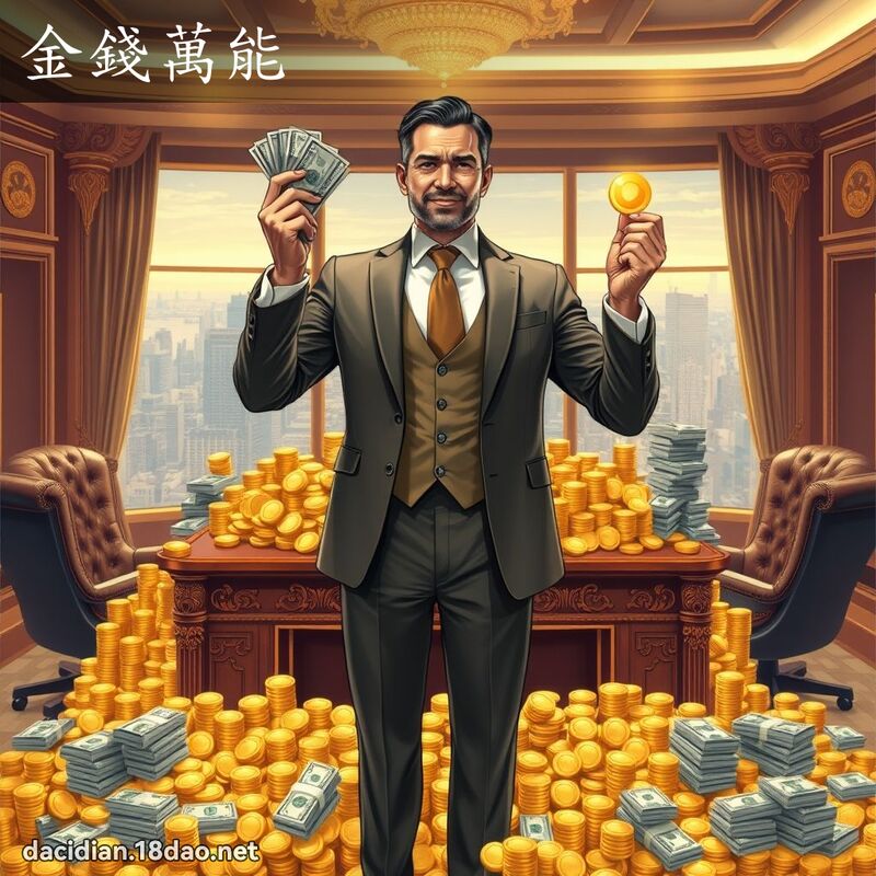 金錢萬能 - 國語大辭典配圖