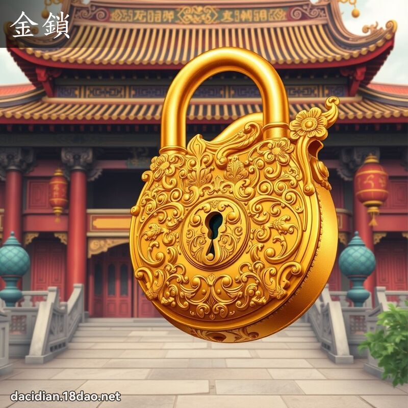 金锁 - 国语大辞典配图
