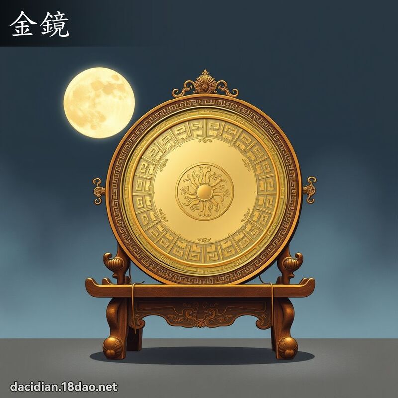 金鏡 - 國語大辭典配圖