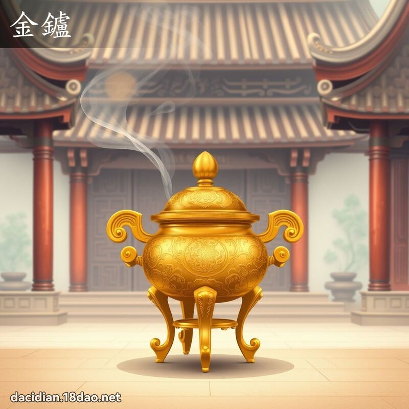 金鑪 - 國語大辭典配圖