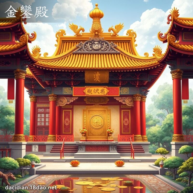 金鑾殿 - 國語大辭典配圖