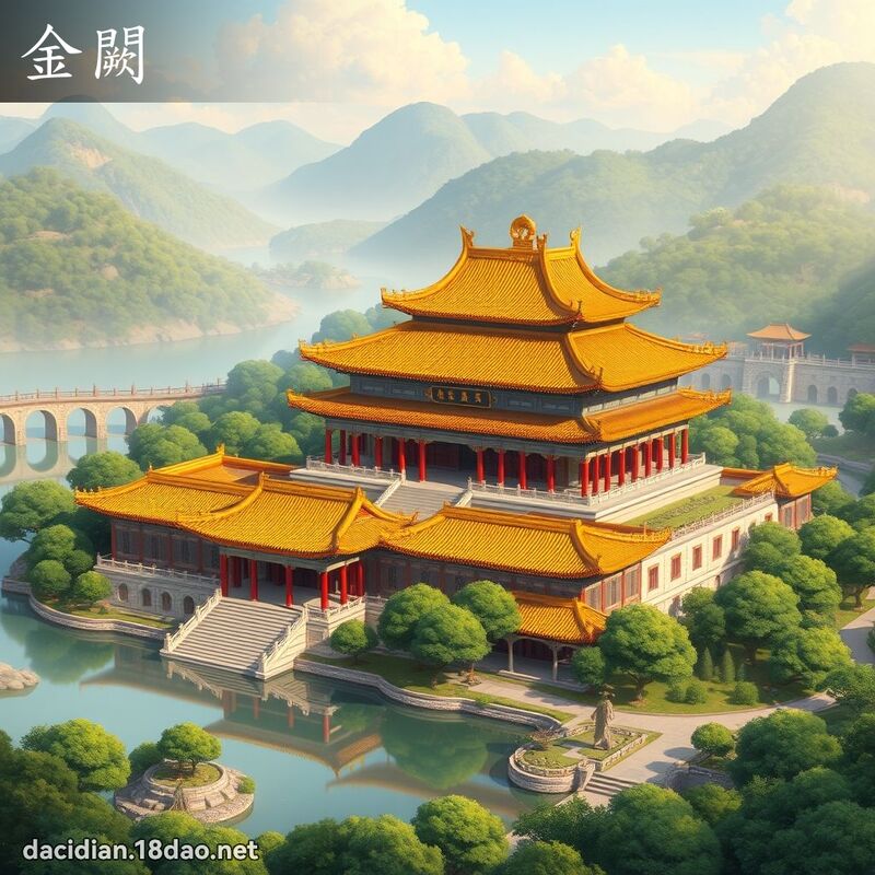 金闕 - 國語大辭典配圖