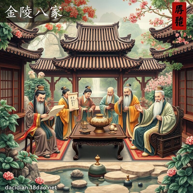 金陵八家 - 国语大辞典配图