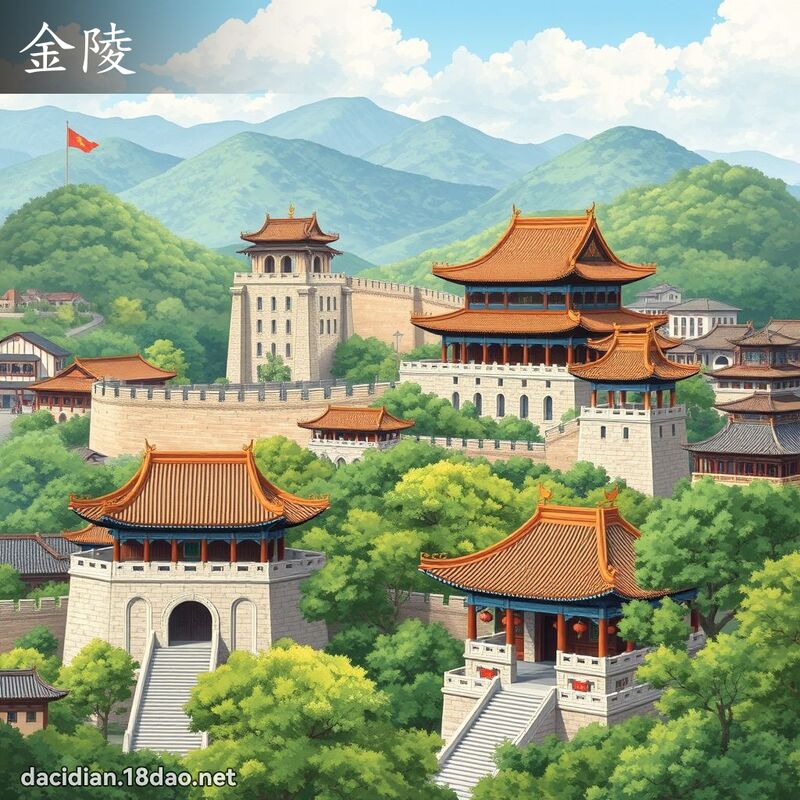 金陵 - 国语大辞典配图