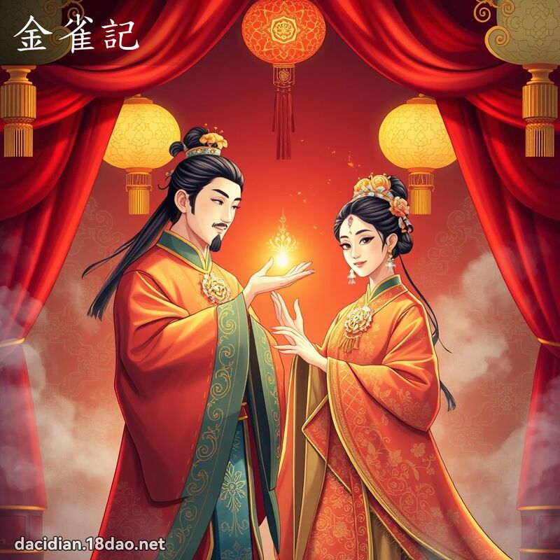 金雀記 - 國語大辭典配圖