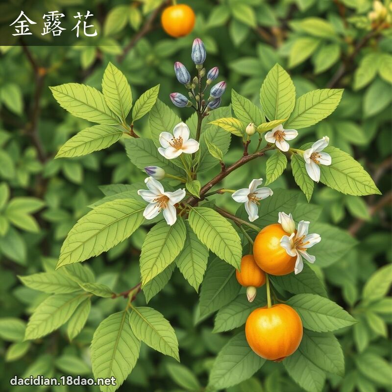 金露花 - 國語大辭典配圖