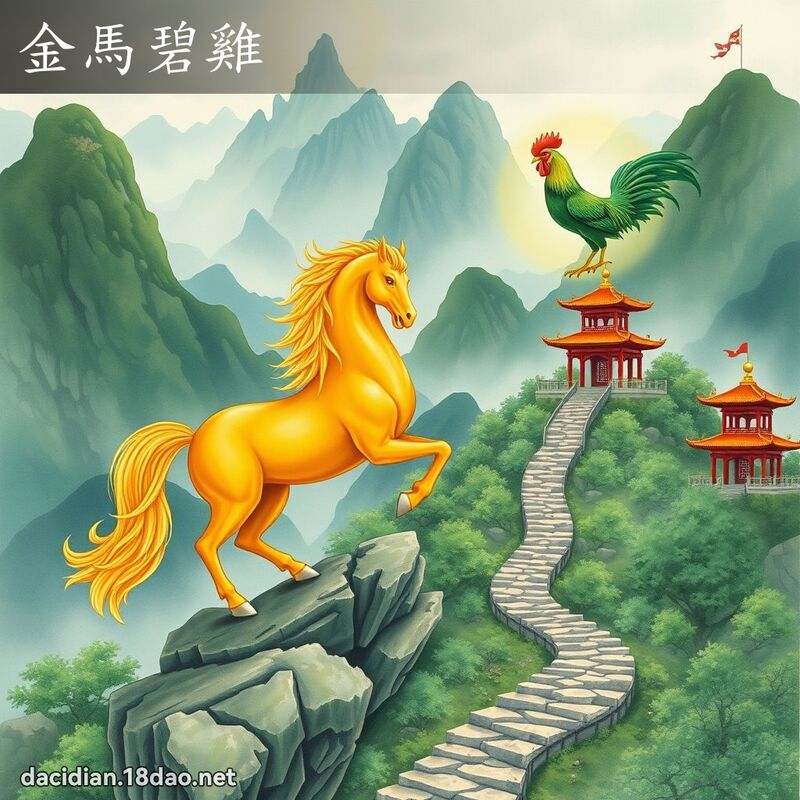 金馬碧雞 - 國語大辭典配圖