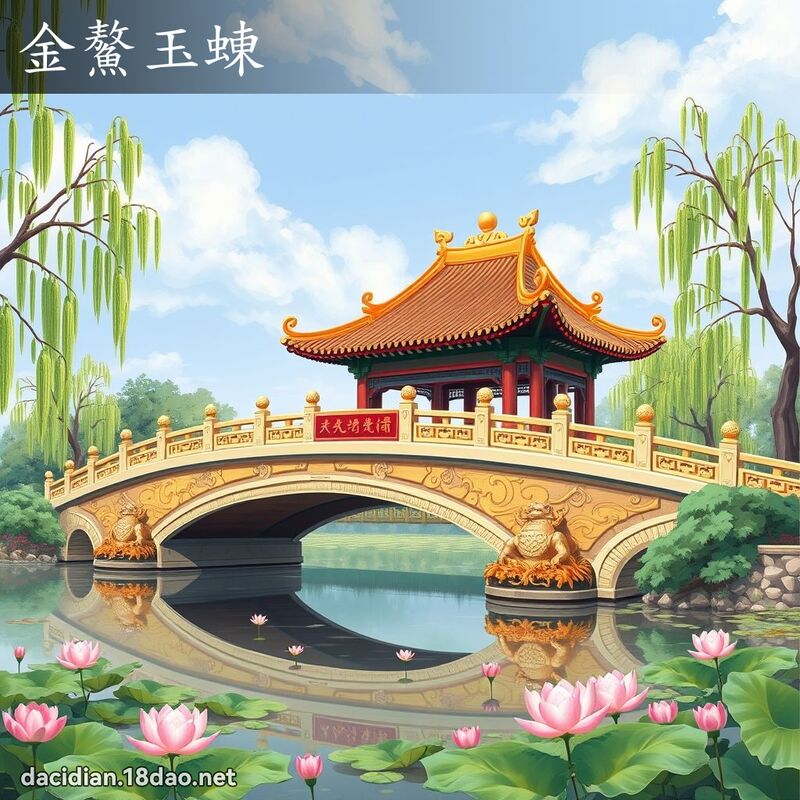 金鰲玉蝀 - 國語大辭典配圖