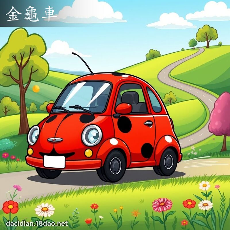 金龜車 - 國語大辭典配圖