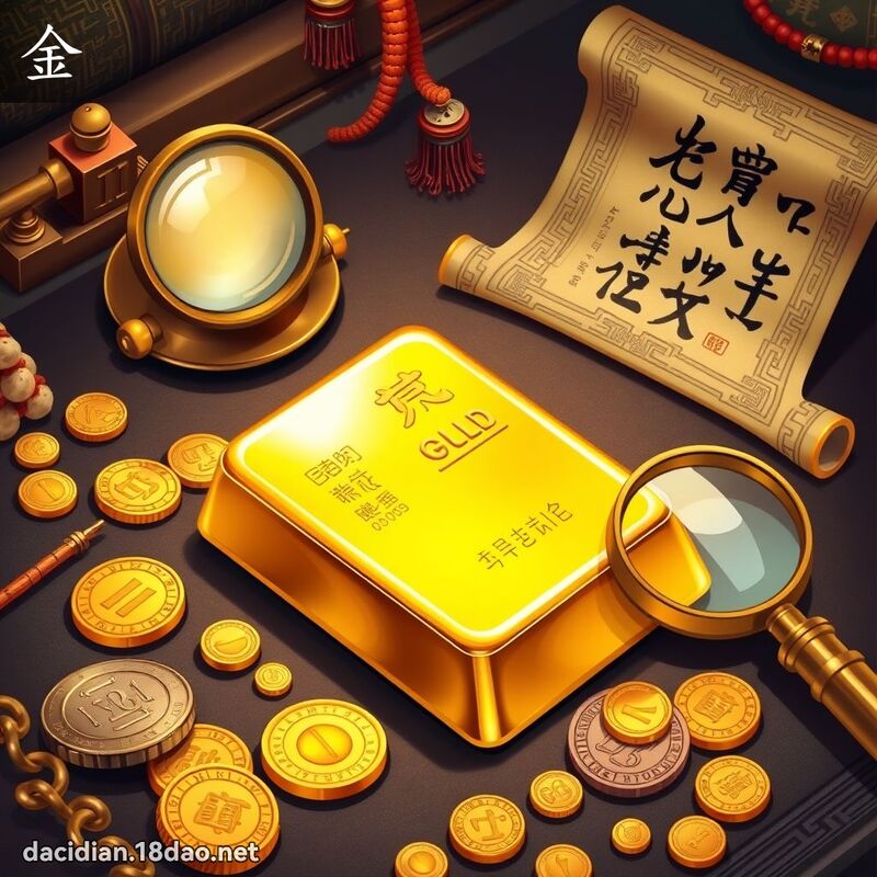 金 - 国语大辞典配图