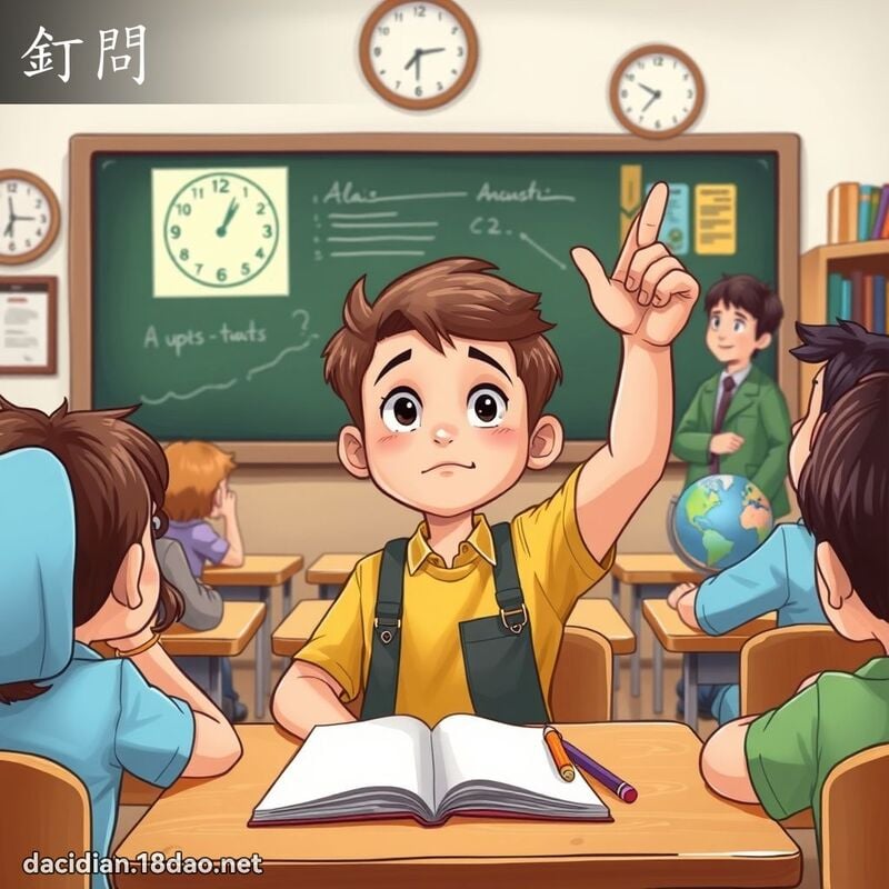 钉问 - 国语大辞典配图