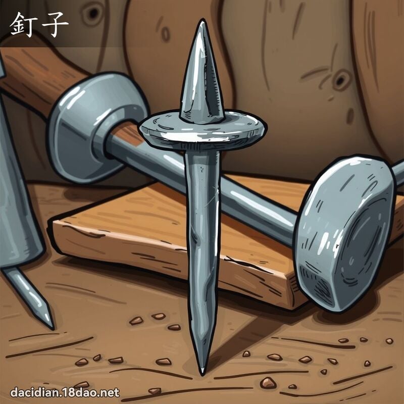 钉子 - 国语大辞典配图