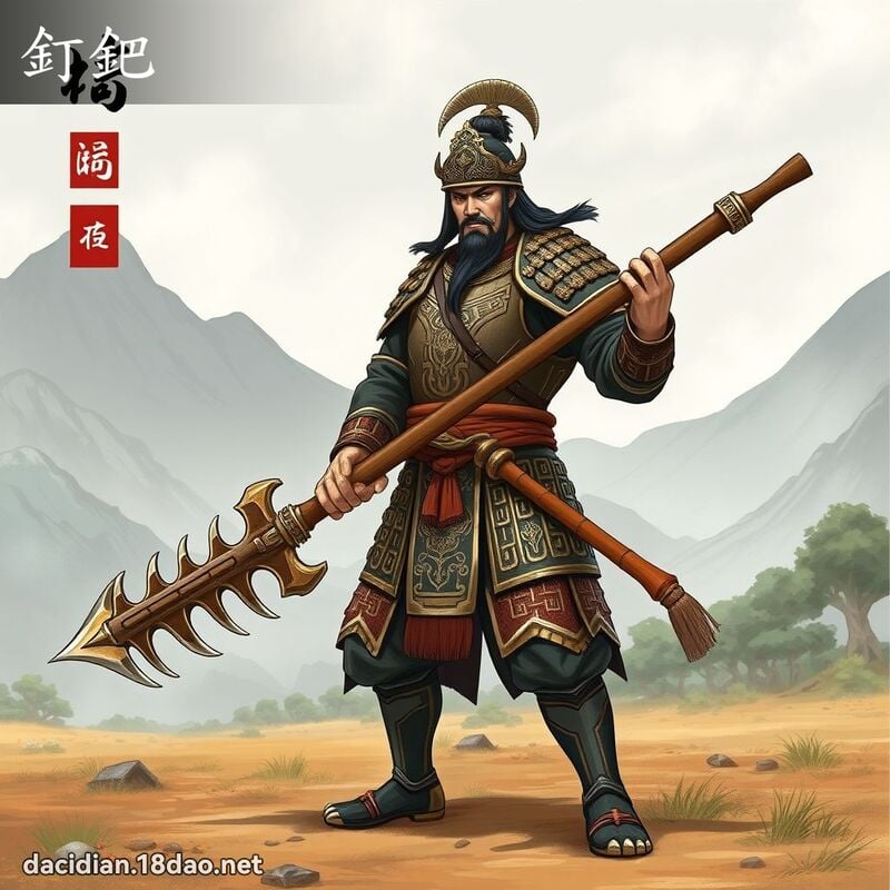 钉鈀 - 国语大辞典配图