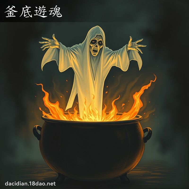釜底遊魂 - 國語大辭典配圖