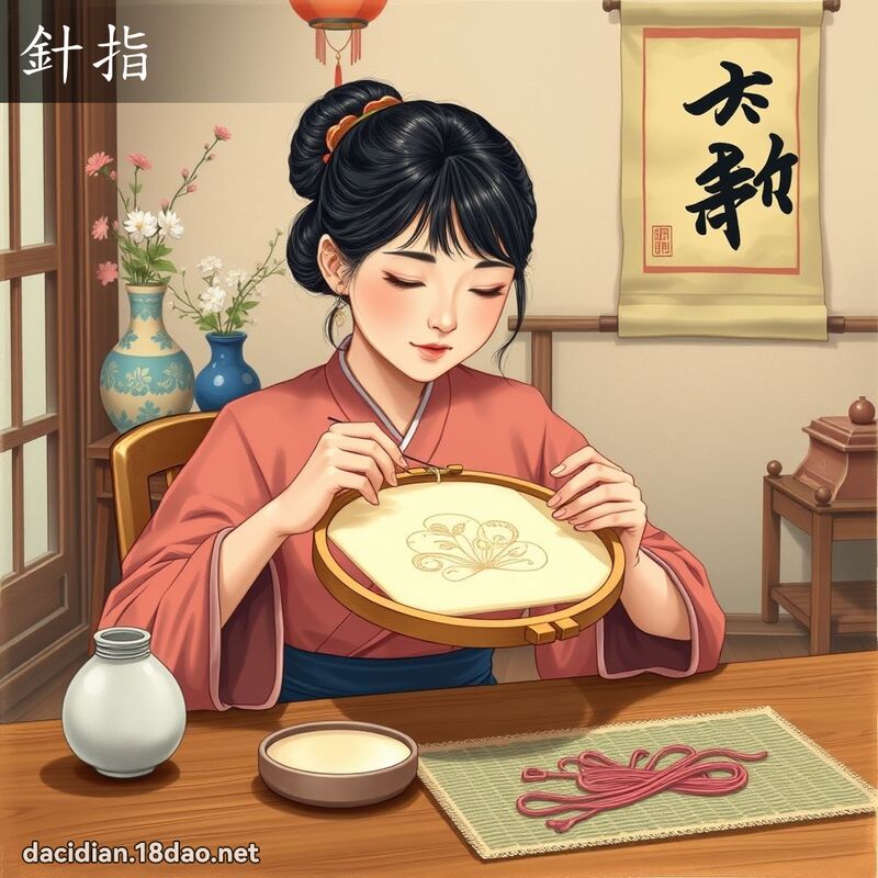 针指 - 国语大辞典配图