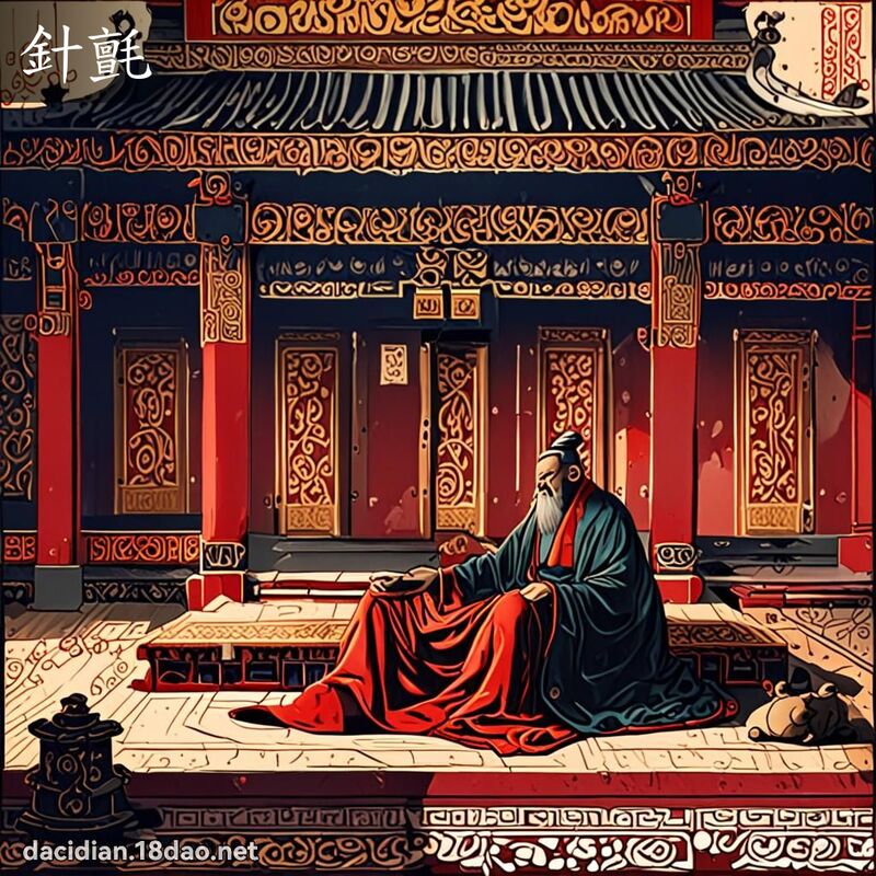 针毡 - 国语大辞典配图