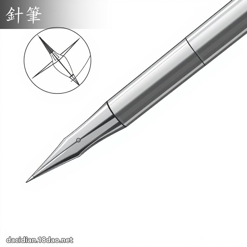 针笔 - 国语大辞典配图