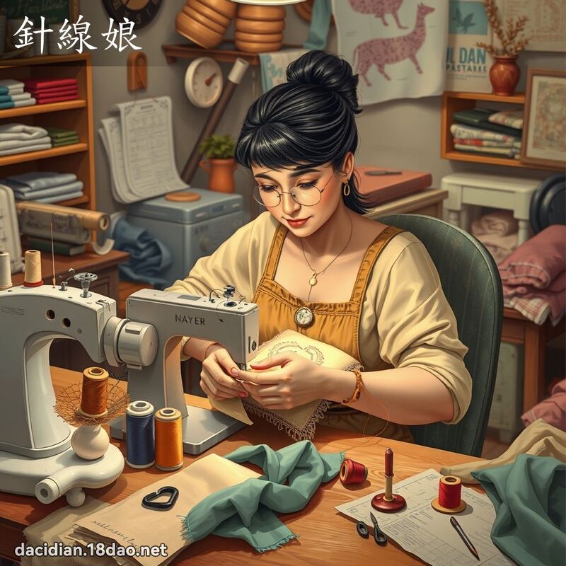 针线娘 - 国语大辞典配图