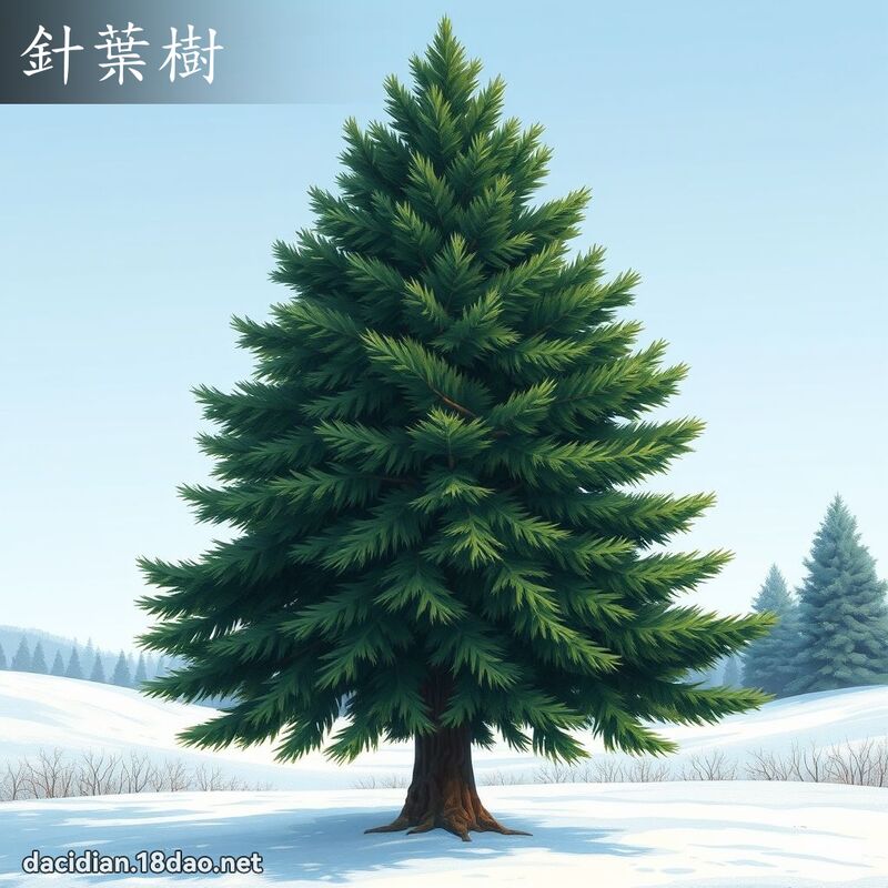 針葉樹 - 國語大辭典配圖