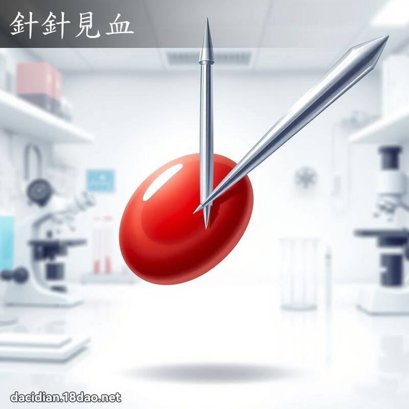 针针见血 - 国语大辞典配图