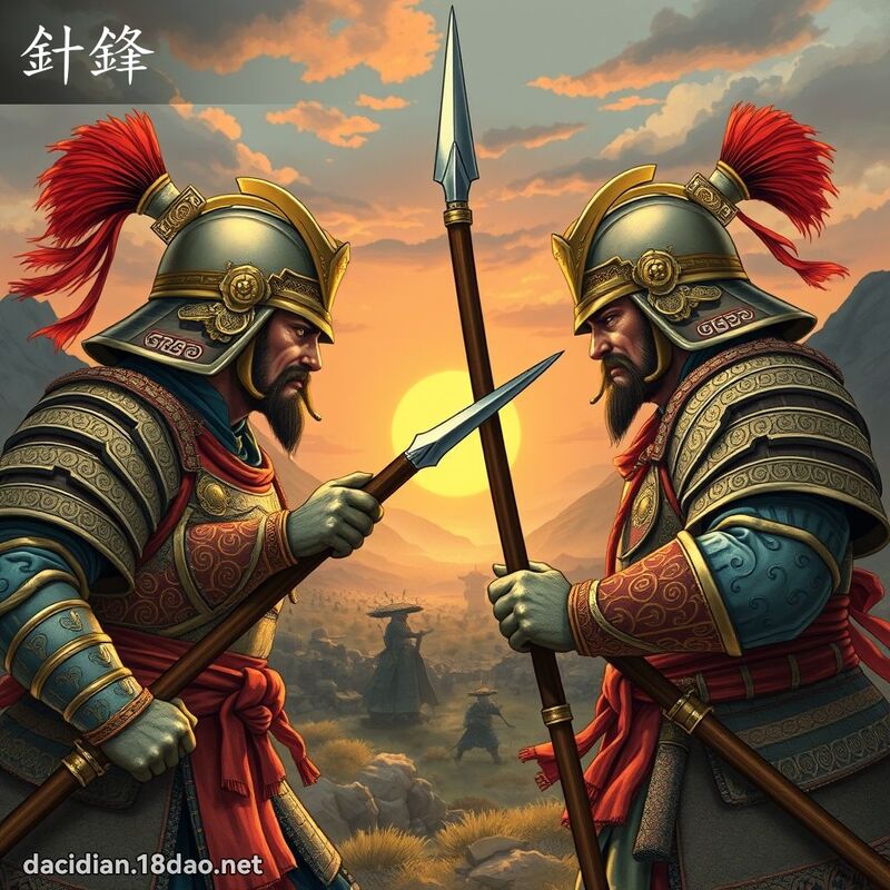 針鋒 - 國語大辭典配圖