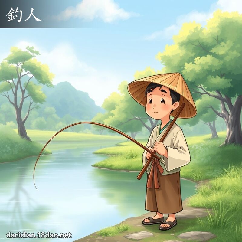 钓人 - 国语大辞典配图