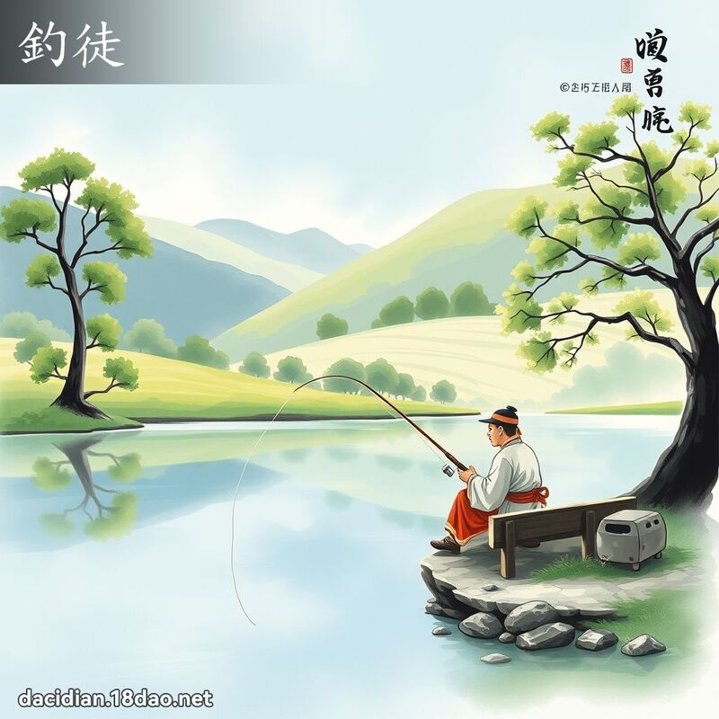 钓徒 - 国语大辞典配图