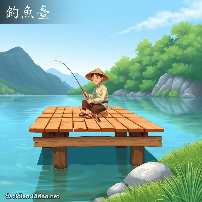 钓鱼台 - 国语大辞典配图