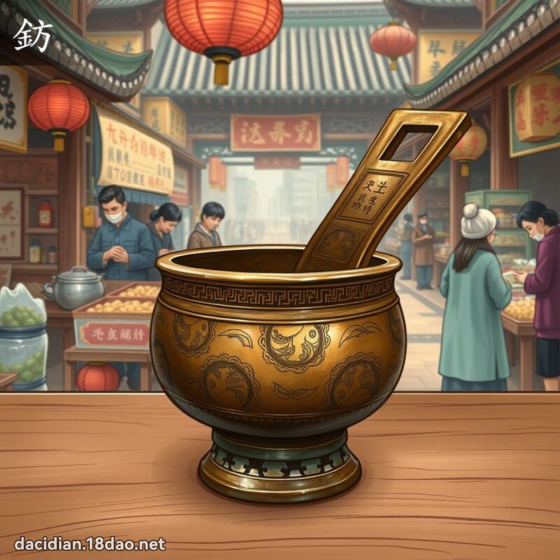 鈁 - 国语大辞典配图