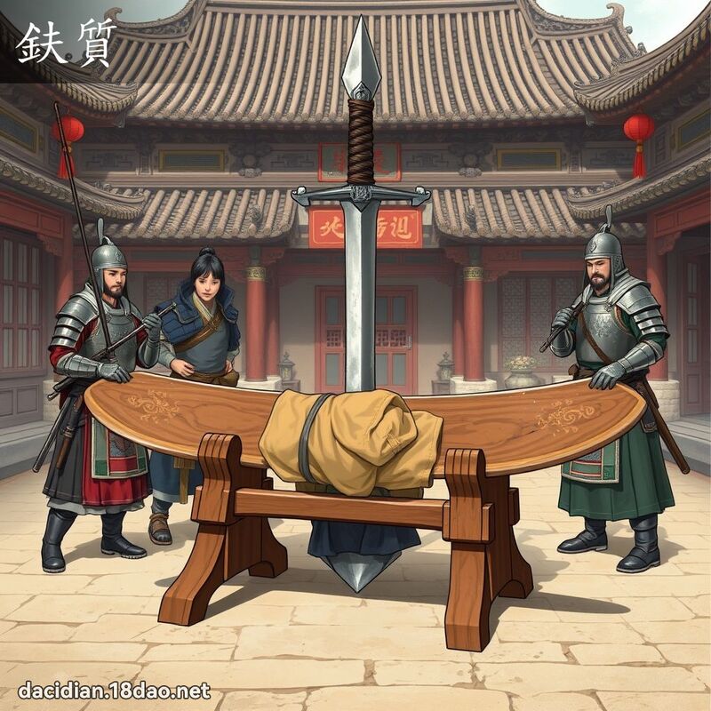 鈇质 - 国语大辞典配图