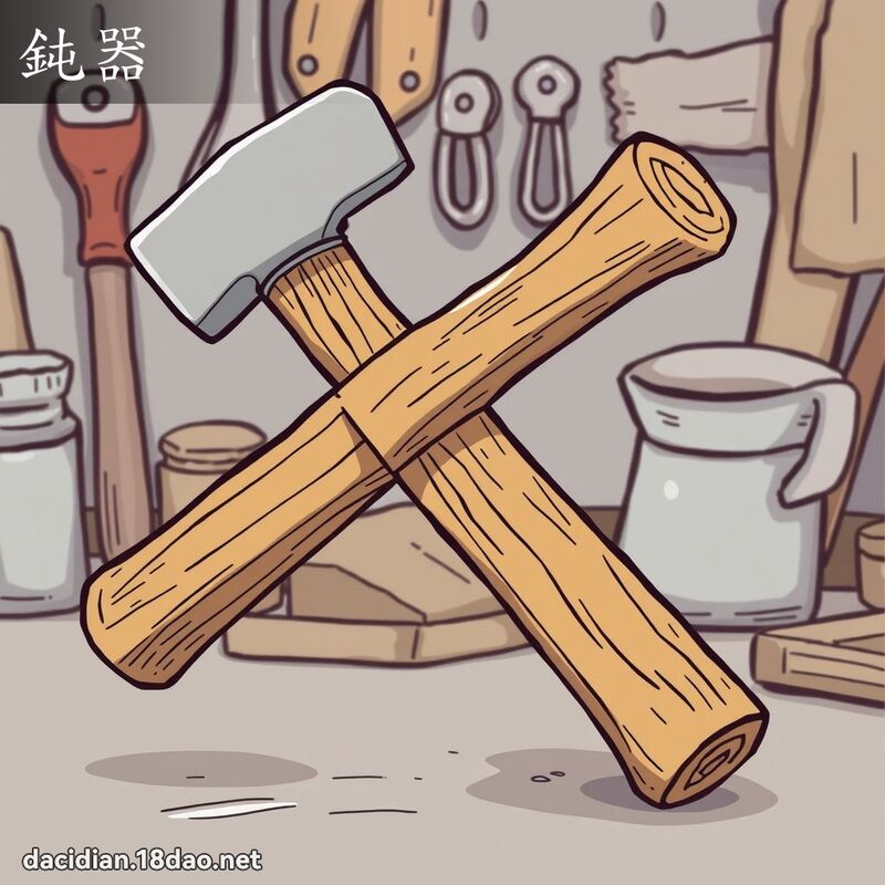 钝器 - 国语大辞典配图