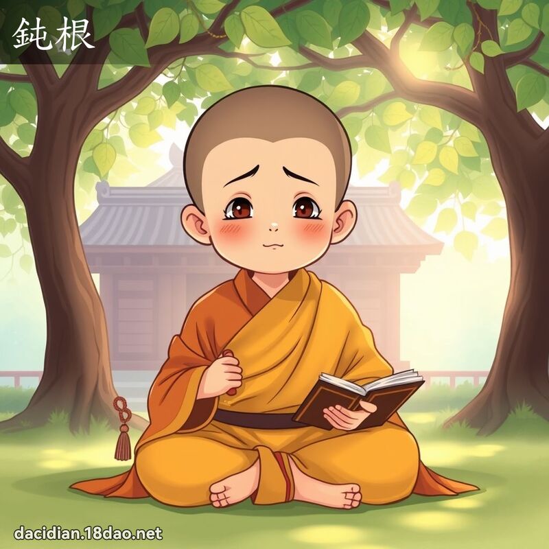 钝根 - 国语大辞典配图