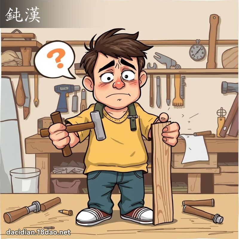 鈍漢 - 國語大辭典配圖