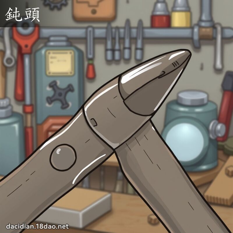 钝头 - 国语大辞典配图