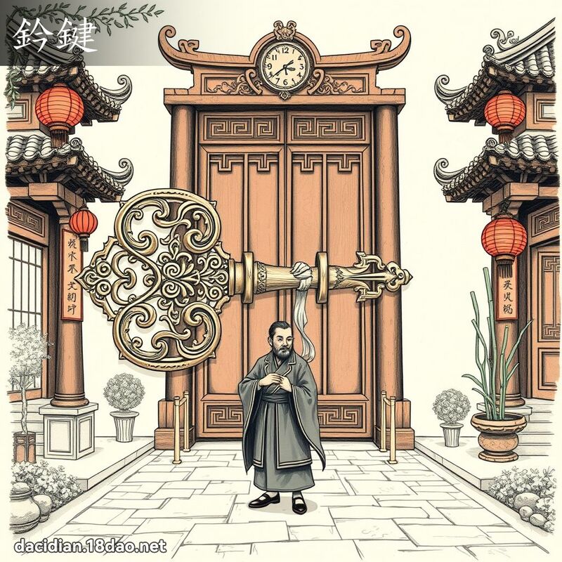 鈐鍵 - 國語大辭典配圖