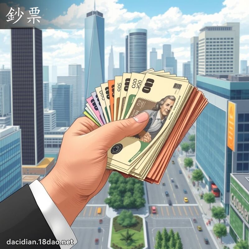 鈔票 - 國語大辭典配圖