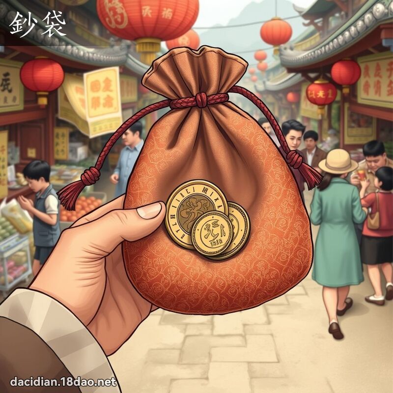 钞袋 - 国语大辞典配图